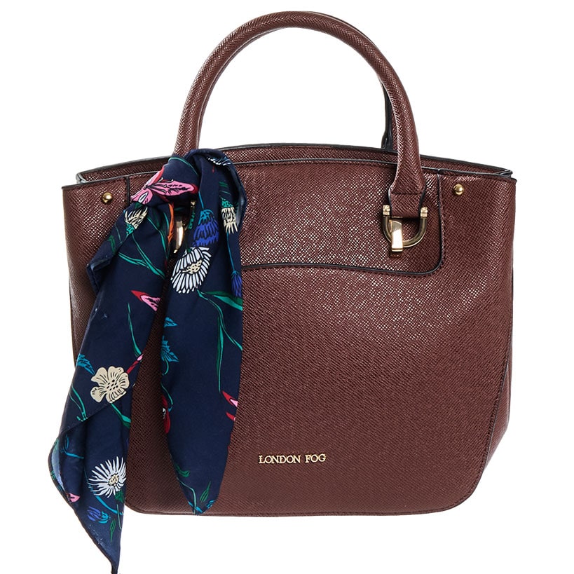 London Fog Brown Women's Wembley Satchel