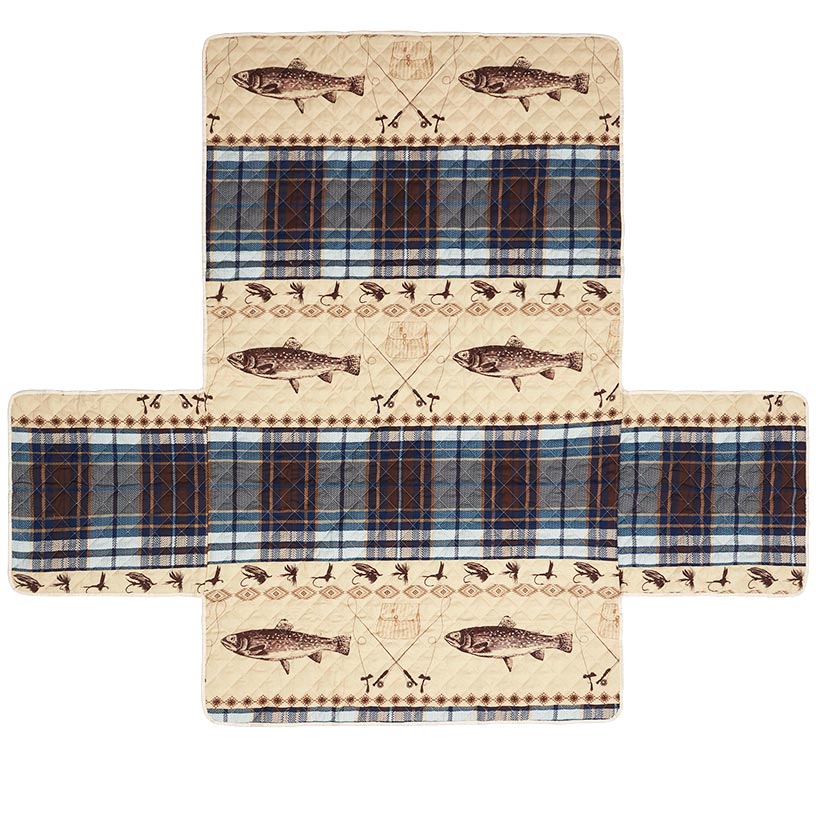 Fly Fishing Quilted Furniture Cover Chair, Loveseat, or Sofa#select-cover_love-seat