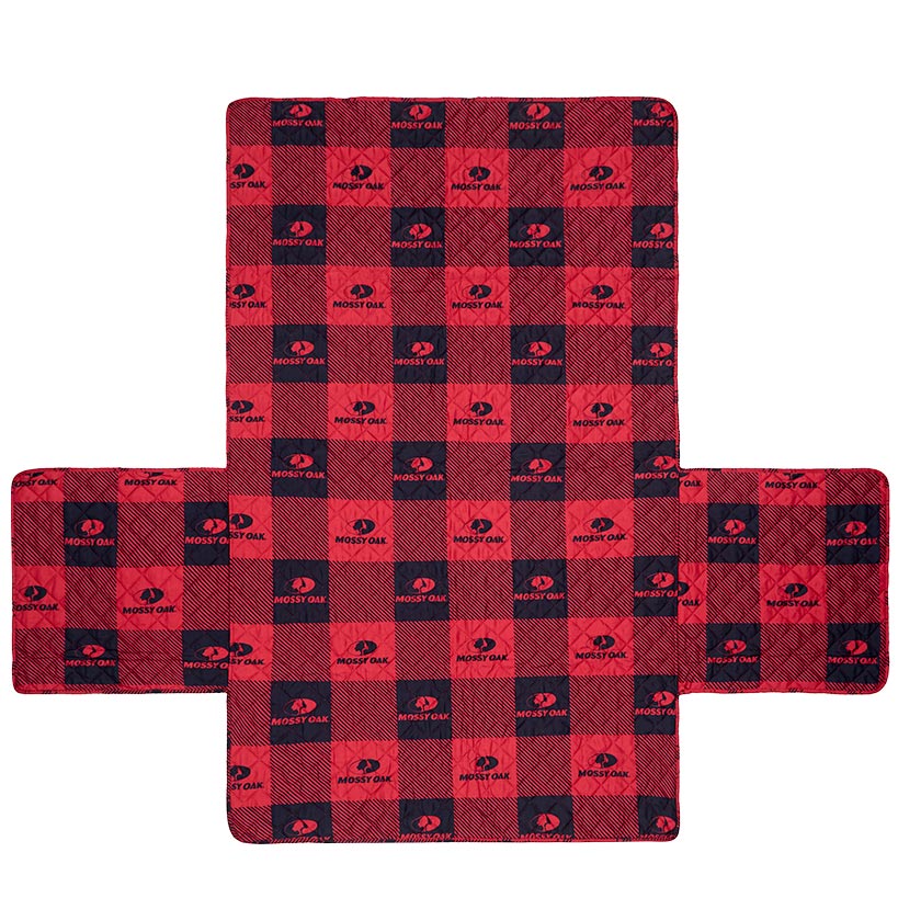 Mossy Oak Red Buffalo Logo Quilted Furniture Cover Chair, Loveseat, Sofa#select-cover_love-seat
