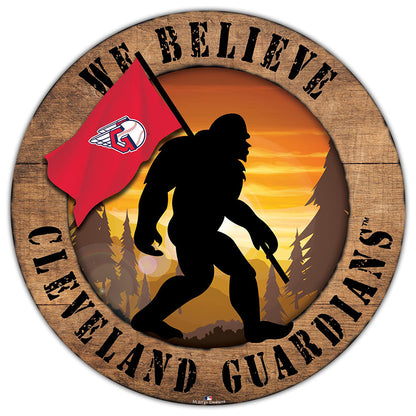 MLB We Believe Bigfoot Circle Signs