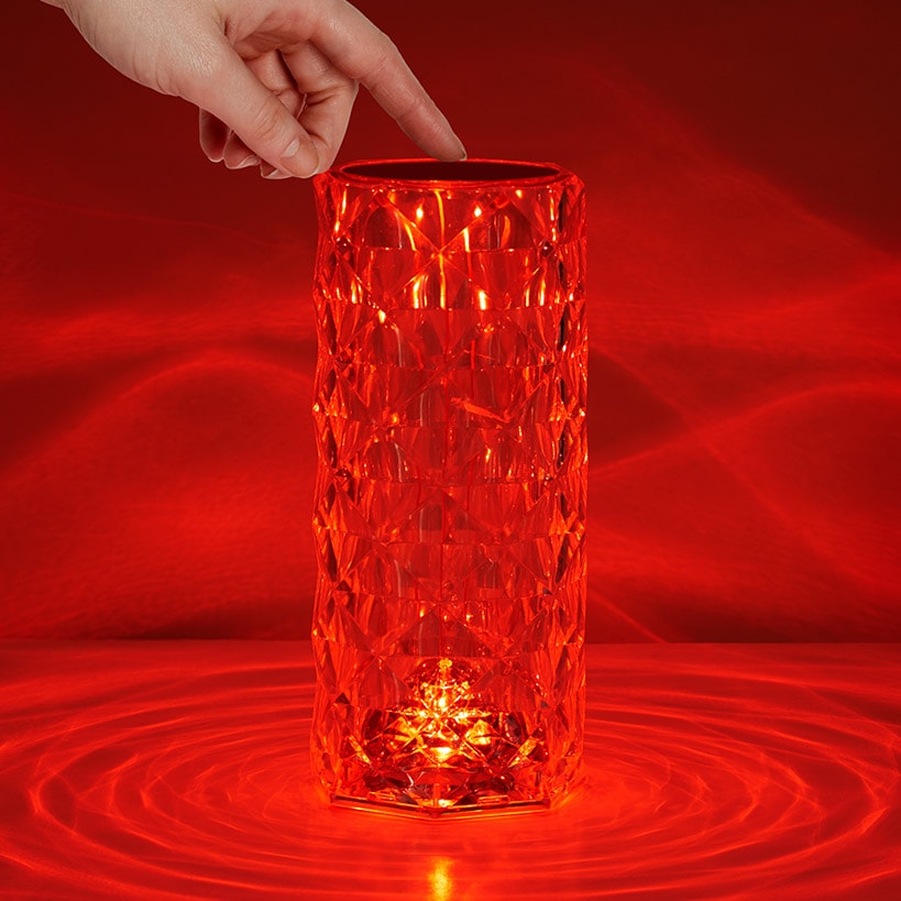 Lamp with Color Change and Remote Control Table Decor