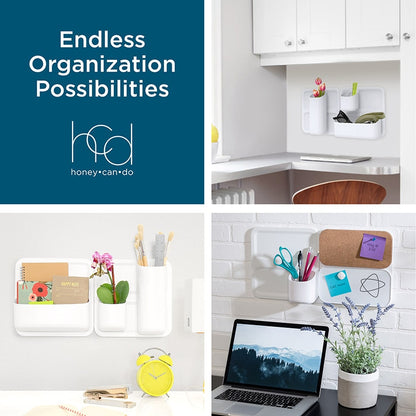 Magnetic Wall Storage System 3 Pc.