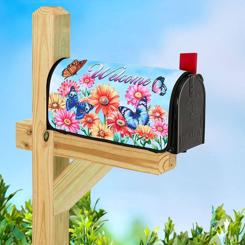 Seasonal Spring Ladybug or Butterfly Mailbox Cover#select-cover_spring-butterflies