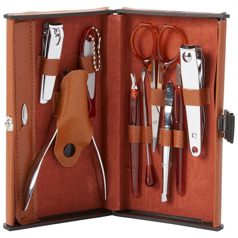 Manicure Set 9 in 1 Portable Grooming Kit