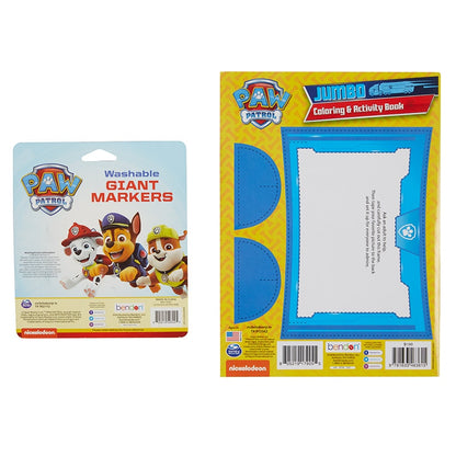 Licensed Jumbo Marker and Activity Book Sets