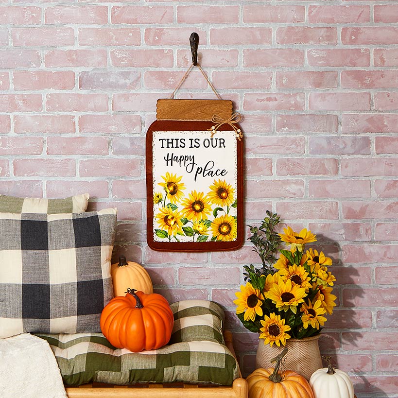 Fall Lighted Mason Jar Wall Hangings With Sentiment#select-design_happy-place