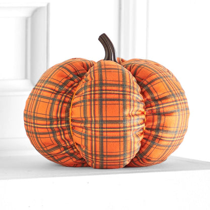 Decorative Harvest Plush Pumpkin
