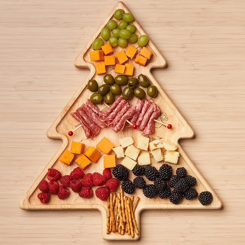 Meg Quinn Rubberwood Cheese Map Board