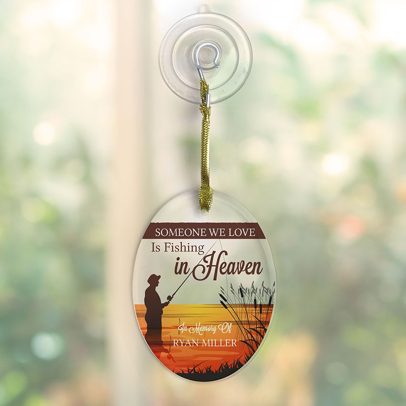 Personalized Someone We Love Memorial Ornaments#select-item_fishing