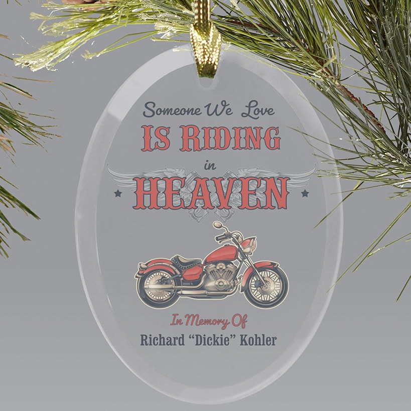 Personalized Someone We Love Memorial Ornaments