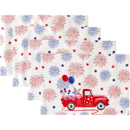 Memorial Truck Placemats, Set of 4