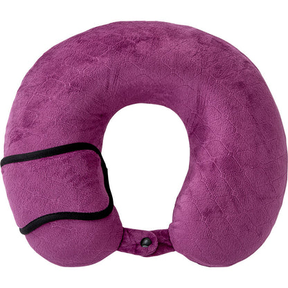 Travel Pillow with Eye Mask