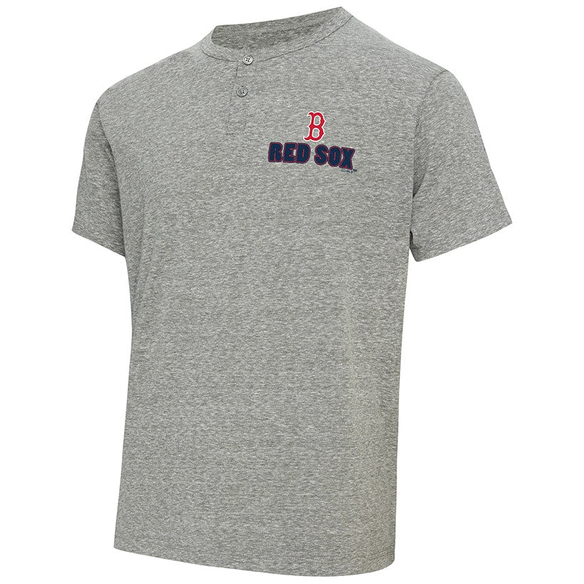 Men's Short Sleeve MLB Henley Shirt