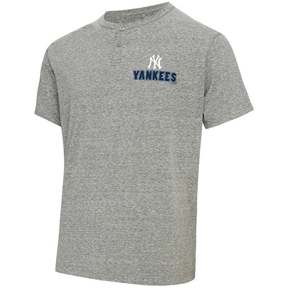 Men's Short Sleeve MLB Henley Shirt