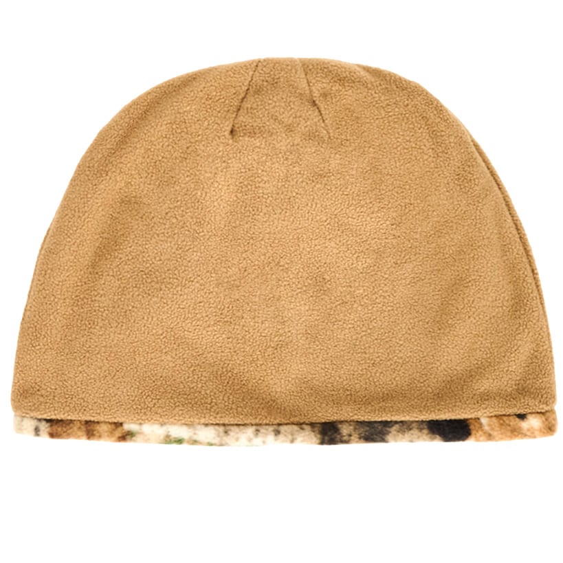 Realtree Edge/Khaki Reversible Fleece Men's Beanie