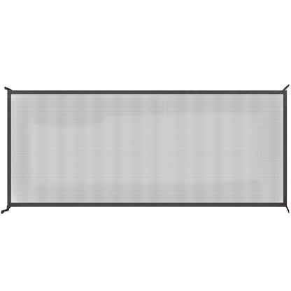 Mesh Screen Pet Gate For Doorway Stairwell Lightweight Portable