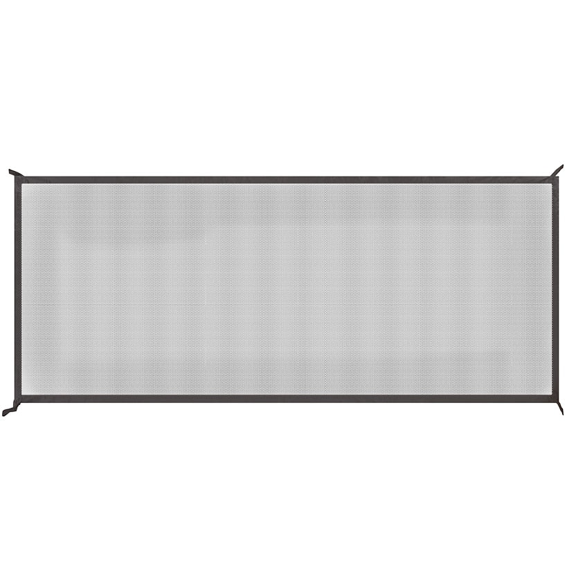 Mesh Screen Pet Gate For Doorway Stairwell Lightweight Portable