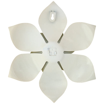 Wall Decor Flower Metal Art In Blue Orange Pink Yellow Or Purple