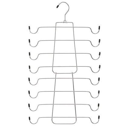 Folding Closet Hanger for Clothes and Accessories
