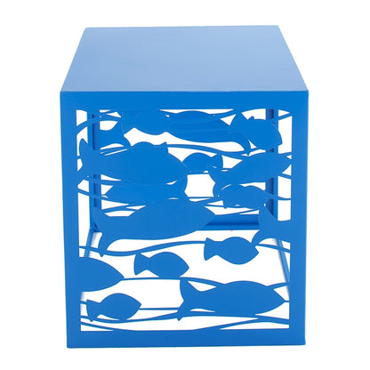 Metal Icon Side Table