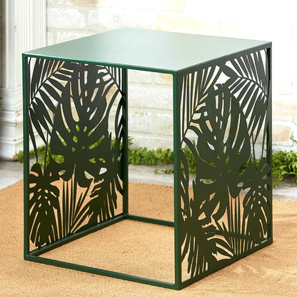Metal Icon Side Table