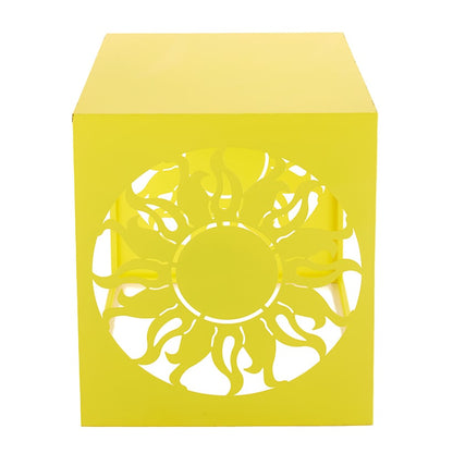 Metal Icon Side Table