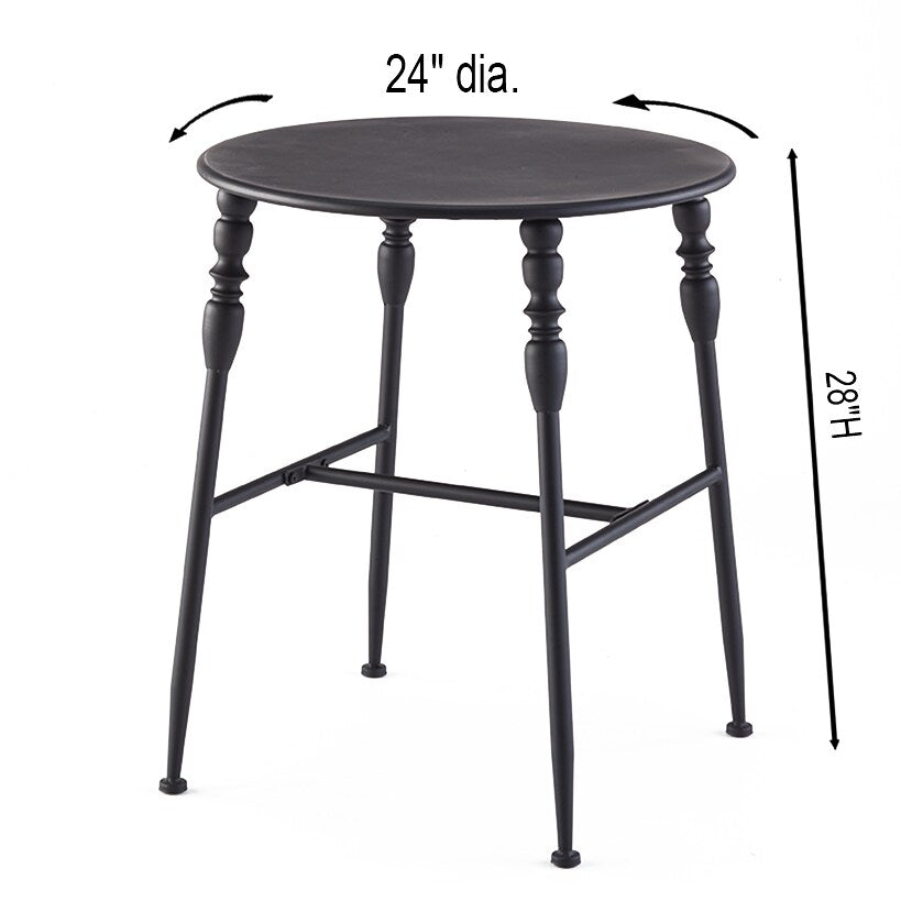 Metal Spindle Leg Chairs or Tables#select-color_black