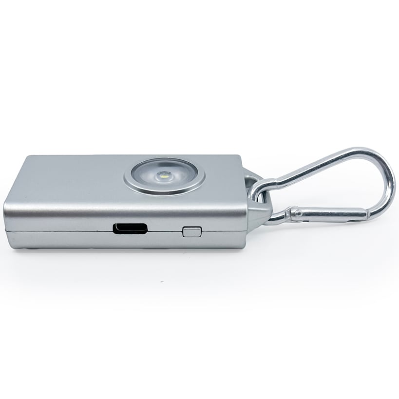 Personal Alarm Features COB Flashlight,3 Light Modes, 110 Decibels