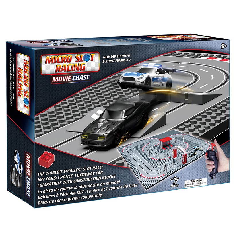 Micro Slot Racing Movie Chase Track