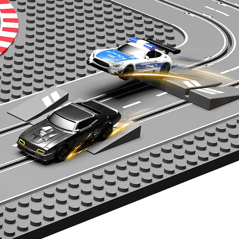 Micro Slot Racing Movie Chase Track