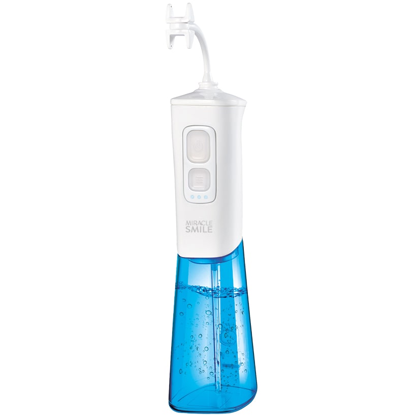 Miracle Smile® Portable Rechargeable Water Flosser With 4 Water Jets