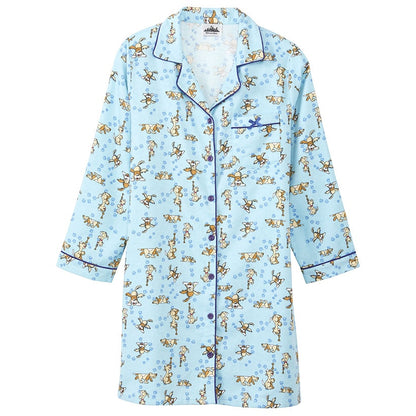 Dogs Flannel Nightshirt