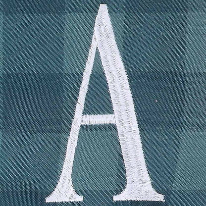 Monogram Buffalo Plaid Laundry Bag