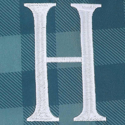 Monogram Buffalo Plaid Laundry Bag