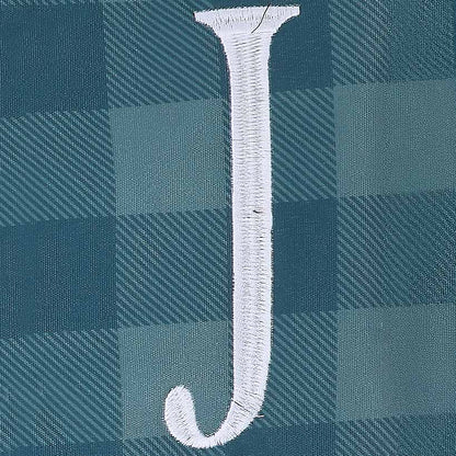 Monogram Buffalo Plaid Laundry Bag
