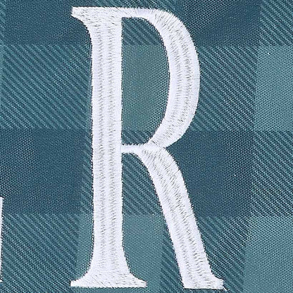 Monogram Buffalo Plaid Laundry Bag