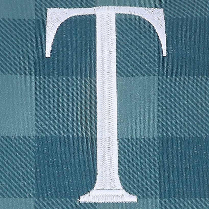 Monogram Buffalo Plaid Laundry Bag