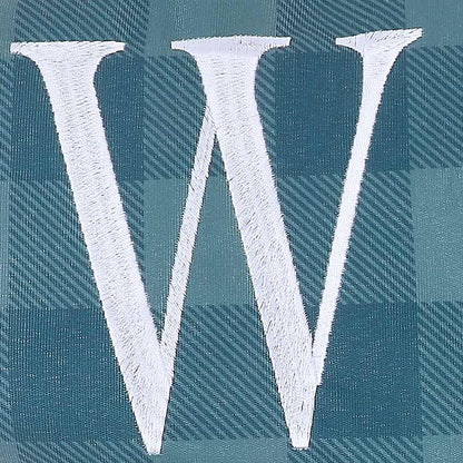 Monogram Buffalo Plaid Laundry Bag