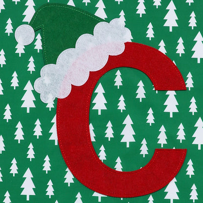 Monogram Christmas Gift Sack