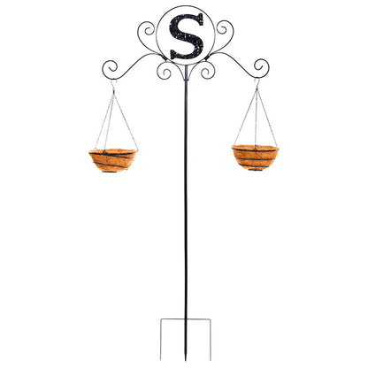 Monogram Double Planter Stakes