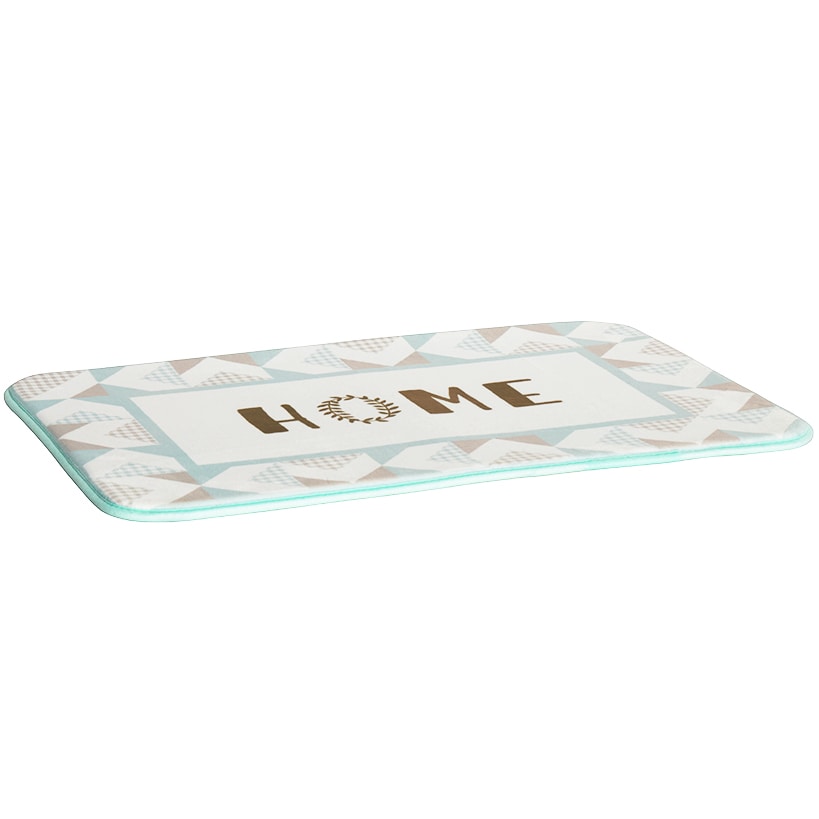Home Pattern Shower Curtain, Bath Rug, Hand Towels, Valance, or Hooks#select-item_rug