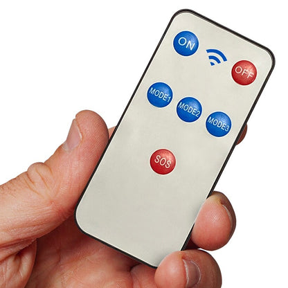 Solar Powered Motion Sensor Flood Light with Wireless Remote