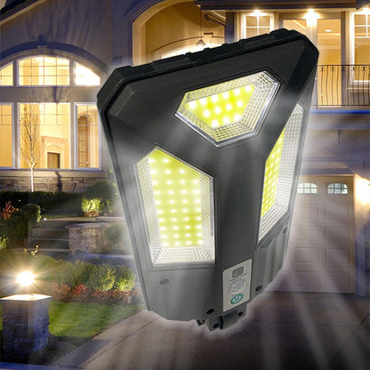 Solar Powered Motion Sensor Flood Light with Wireless Remote