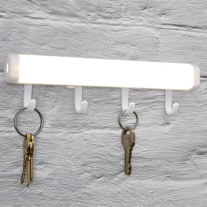 Motion Sensor Cordless LED Night Light With Hooks for Closet, Hallway