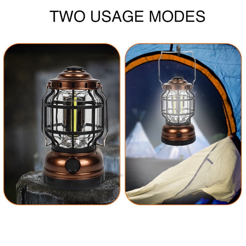 LED Camping Lantern Battery Powered Portable Light