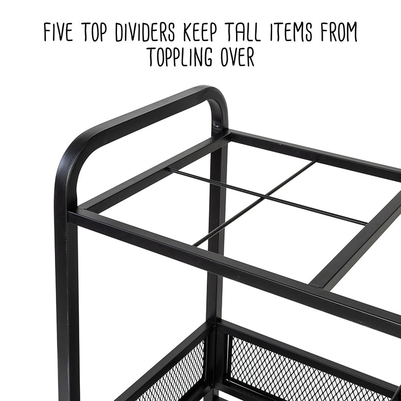 Steel Garage Multi-Purpose Rolling Storage Cart