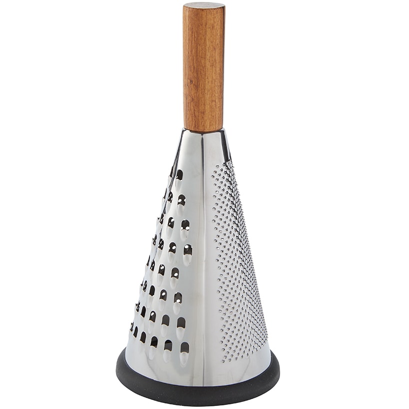 Cone Grater with Wood Handle Multifunctional