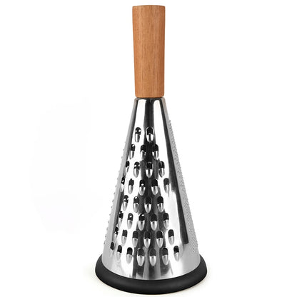 Cone Grater with Wood Handle Multifunctional