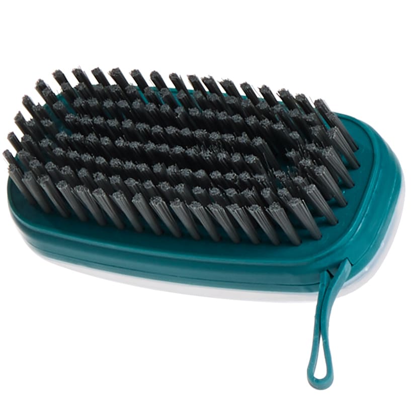 Multifunctional Cleaning Brush With Push Button Soap Dispenser