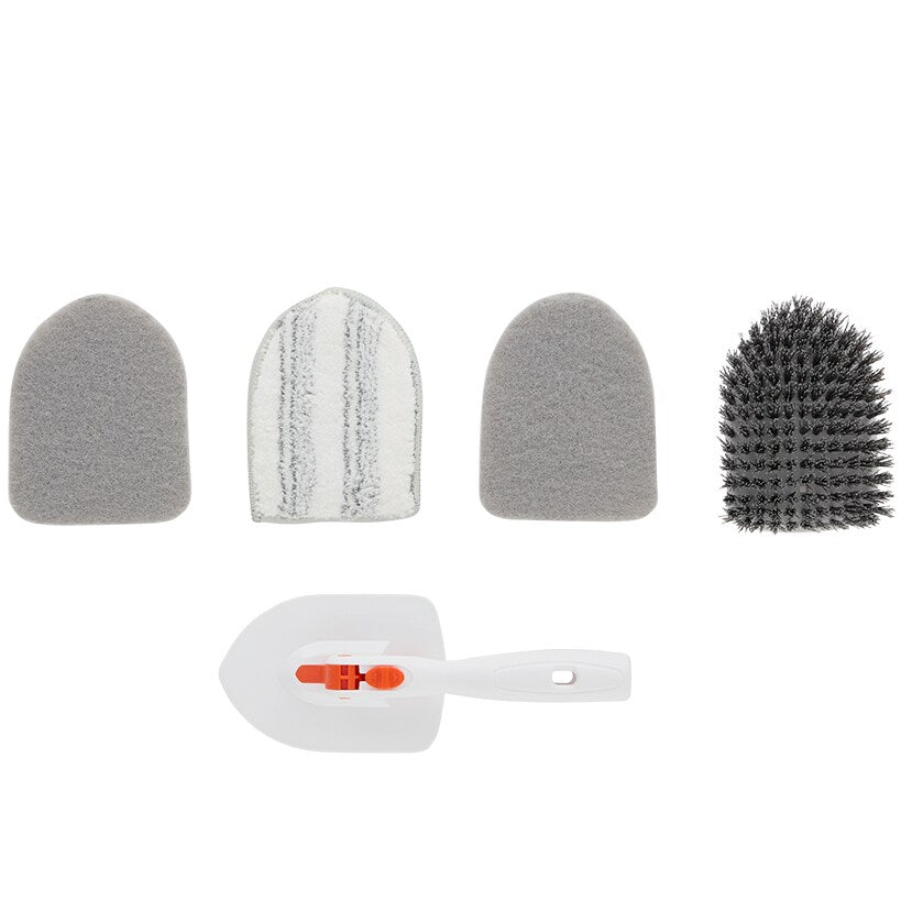 Multipurpose Extendable Cleaning Brush Set With 5 Brushes